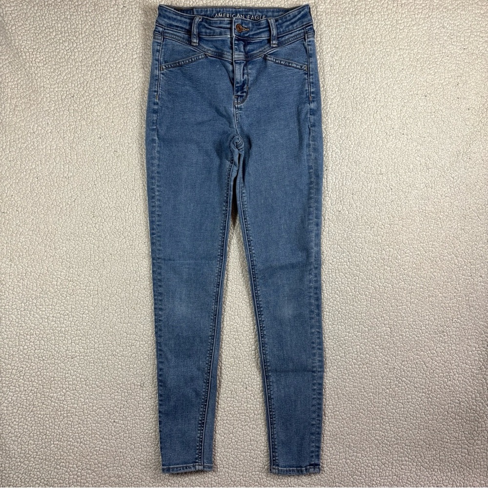 American Eagle Ne(x)t Level Stretch Super Hi Rise Jegging Size 4 R Women’s Jeans